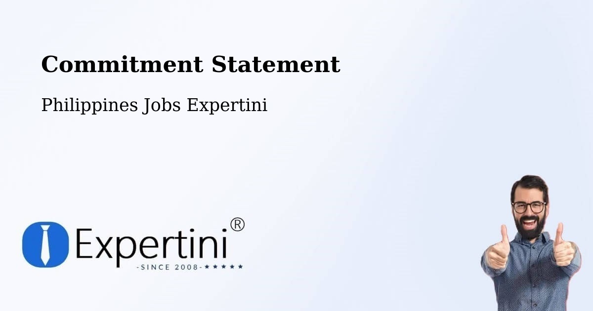Corporate Commitment – Telbang - Philippines Jobs Expertini