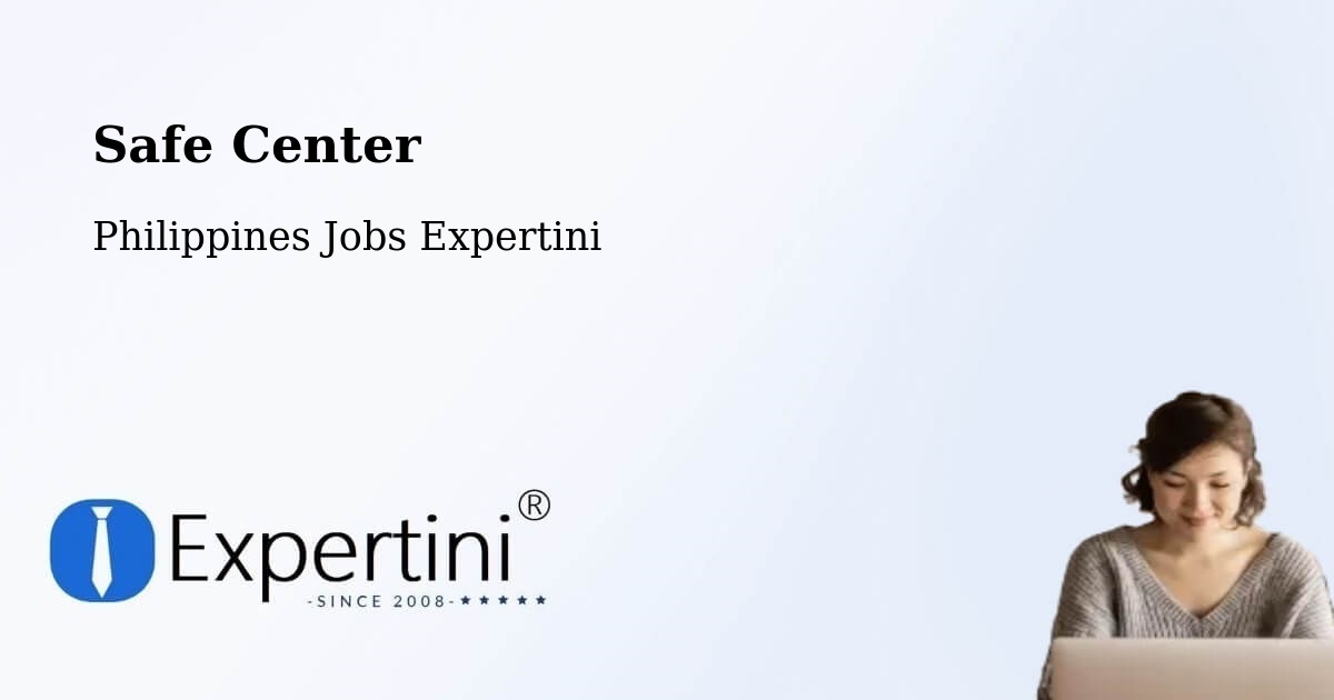 Safety Center – Telbang - Philippines Jobs Expertini